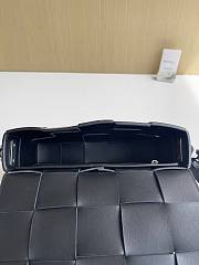 Okify Bottega Veneta Cassette With Versatile Strap Bag Black 26x16x6.5cm - 6