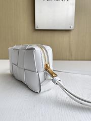 Okify Bottega Veneta Cassette Bag White 18x9x3.5cm - 4