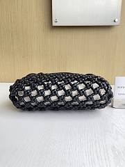 Okify Bottega Veneta Double Knot Jodie Ramen Bag Black 24x15x5cm - 3
