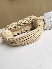 Okify Bottega Veneta Double Knot Jodie Ramen Bag Cream White 24x15x5cm - 5