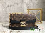 Okify Louis Vuitton Marceau Bag Black 24.5x15x6.5cm - 1