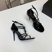 Okify YSL Cassandra Stiletto Full Black Heels - 5