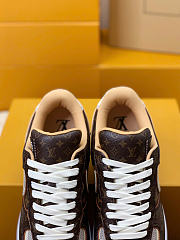 Okify Louis Vuitton x Nike Air Force 1 Low Damier Shoes  - 4