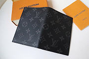 Okify Louis Vuitton Black Monogram Passport Cover M64501 14x10x2.5cm  - 6
