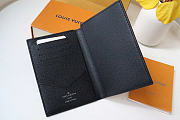 Okify Louis Vuitton Black Monogram Passport Cover M64501 14x10x2.5cm  - 4