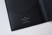 Okify Louis Vuitton Black Monogram Passport Cover M64501 14x10x2.5cm  - 3