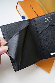 Okify Louis Vuitton Black Monogram Passport Cover M64501 14x10x2.5cm  - 2