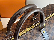 Okify Louis Vuitton Keepall Damier Bag Brown 50x29x22cm - 3