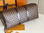 Okify Louis Vuitton Keepall Damier Bag Brown 50x29x22cm - 4