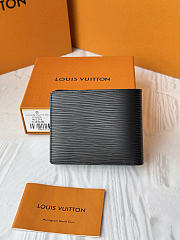 Okify Louis Vuitton Black Epi Multiple Wallet 12x9cm - 6