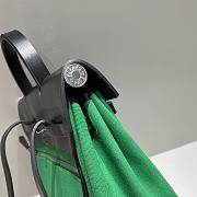 Okify Hermes Herbag A Dos Zip Backpack Green 29cm 28571 - 4
