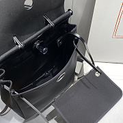 Okify Hermes Herbag A Dos Zip Backpack Black 29cm 28572 - 5