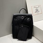 Okify Hermes Herbag A Dos Zip Backpack Black 29cm 28572 - 4