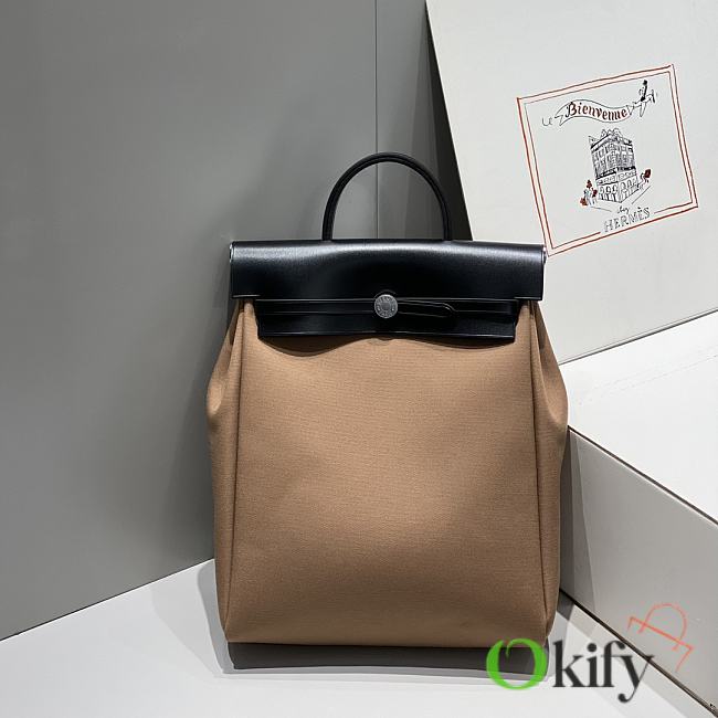Okify Hermes Herbag A Dos Zip Backpack 29cm 28573 - 1