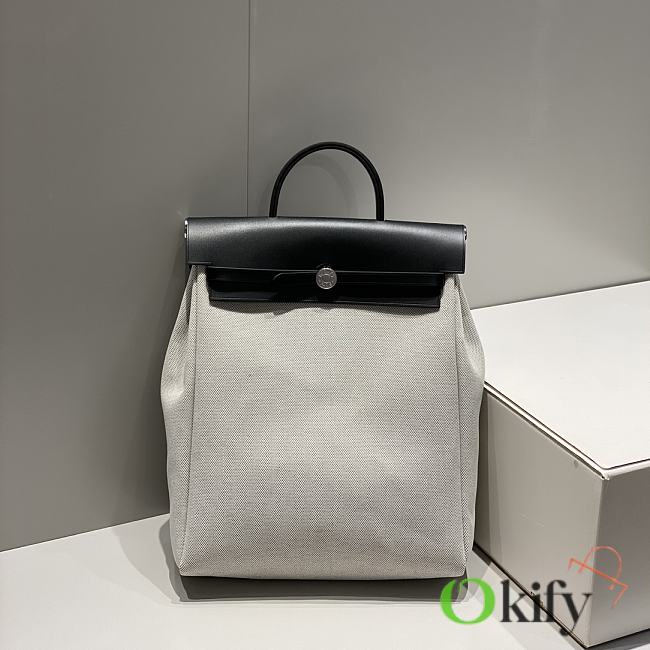 Okify Hermes Herbag A Dos Zip Backpack 29cm 28574 - 1