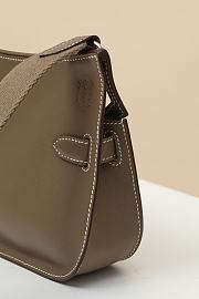 Okify Hermes Jypsiere Mini Bag Gray 23x17x5cm - 2