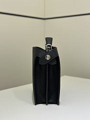 Okify Fendi Peekaboo ISeeU Men Bag Black 25.5x21x8.5cm - 3