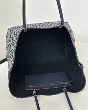 Okify Fendi Large Roll Shopper Bag Reversible Black 33x30x22cm - 3