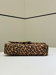 Okify Fendi Baguette Leopard Bag 27x15x6.5cm - 6