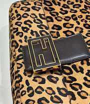 Okify Fendi Baguette Leopard Bag 27x15x6.5cm - 3