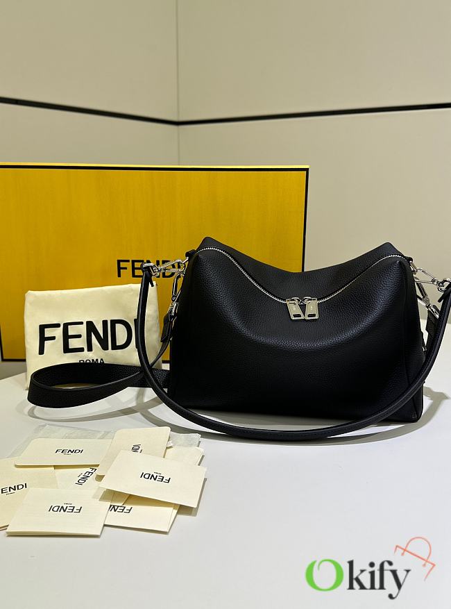 Okify Fendi Lui Bag Black 28x19x11cm - 1