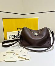 Okify Fendi Lui Bag Dark Brown 28x19x11cm - 1