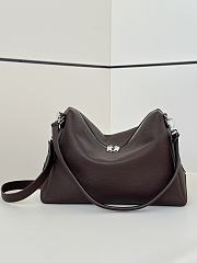 Okify Fendi Lui Bag Dark Brown 34x27x13cm - 5