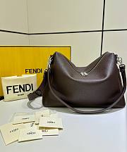 Okify Fendi Lui Bag Dark Brown 34x27x13cm - 1