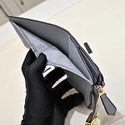 Okify Fendi FF Gray Wallet 10x8x4cm  - 6