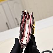 Okify Fendi FF Pink Wallet 10x8x4cm  - 5