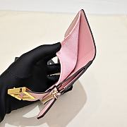 Okify Fendi FF Pink Wallet 10x8x4cm  - 3