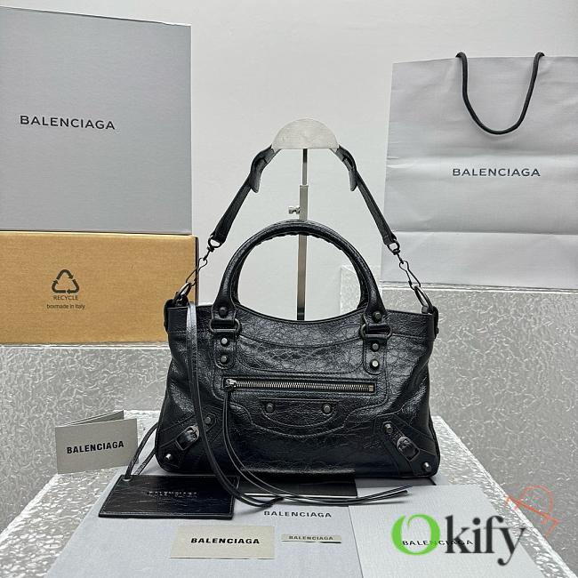 Okify Balenciaga Le City First Black 33x20x6.5cm - 1