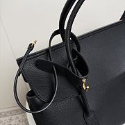 Okify Balenciaga Carrie Carry All Bag Black 54x33x20cm - 5