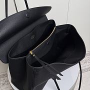 Okify Balenciaga Carrie Carry All Bag Black 54x33x20cm - 4
