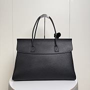 Okify Balenciaga Carrie Carry All Bag Black 54x33x20cm - 3