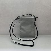 Okify Balenciaga Gray Phone Bag 21x15cm - 3