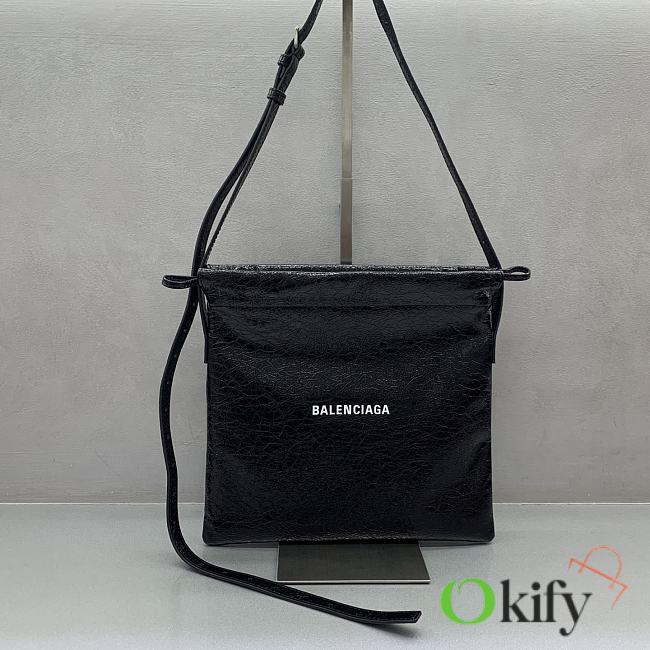 Okify Balenciaga Medium Shopper Dust Bag Black 27x26cm - 1