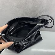 Okify Balenciaga Medium Shopper Dust Bag Black 27x26cm - 2