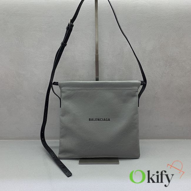 Okify Balenciaga Medium Shopper Dust Bag Gray 27x26cm - 1