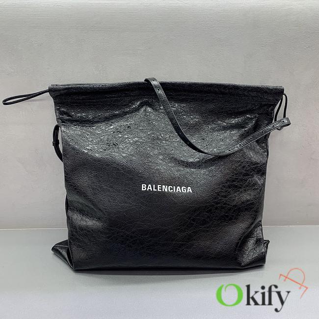 Okify Balenciaga Large Shopper Dust Bag Black 48x48cm - 1