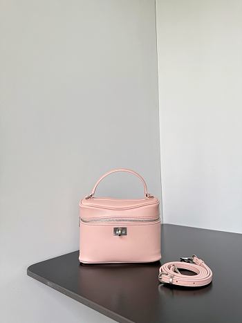 Okify Balenciaga Rodeo Vanity Bag Pink 18x13x8.5cm