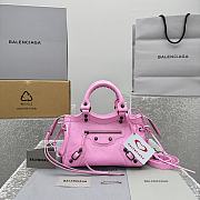 Okify Balenciaga Le City Love Card Bag Pink 24x17x11.5cm - 1