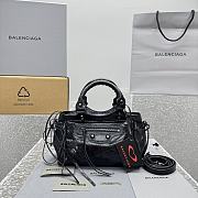 Okify Balenciaga Le City Love Card Bag Black 24x17x11.5cm - 1