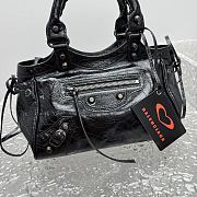 Okify Balenciaga Le City Love Card Bag Black 24x17x11.5cm - 2