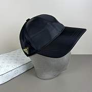 Okify Prada Baseball Cap With Silver Logo - 6