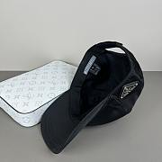Okify Prada Baseball Cap With Silver Logo - 4
