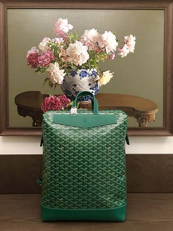 Okify Goyard Cisalpin Backpack Green 43x33x14cm