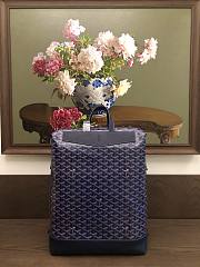 Okify Goyard Cisalpin Backpack Dark Blue 43x33x14cm - 1