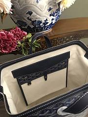 Okify Goyard Cisalpin Backpack Dark Blue 43x33x14cm - 4