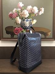 Okify Goyard Cisalpin Backpack Dark Blue 43x33x14cm - 3